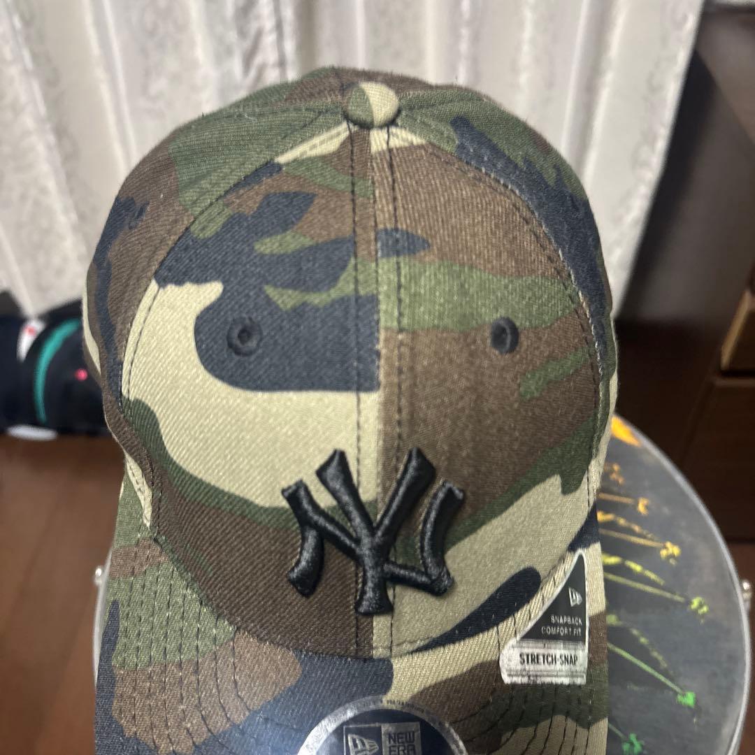 9FIFTY ストレッチスナップ　ニューヨーク　ヤンキース　カモフラ