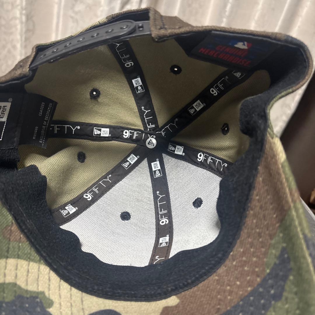 9FIFTY ストレッチスナップ　ニューヨーク　ヤンキース　カモフラ