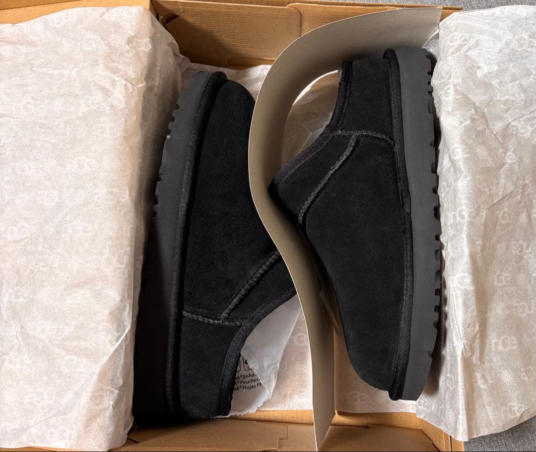 新品UGG/アグ CLASSIC SLIPPER 3 ブラック 25cm