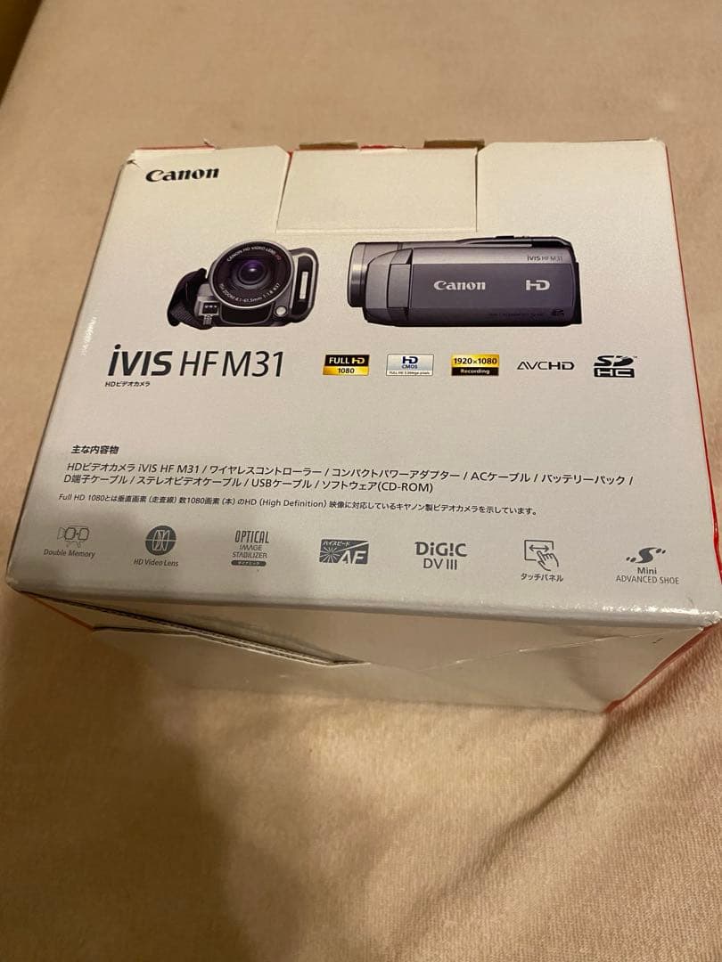 Canon iVIS HF M31 ビデオカメラ　シルバー　キャノン