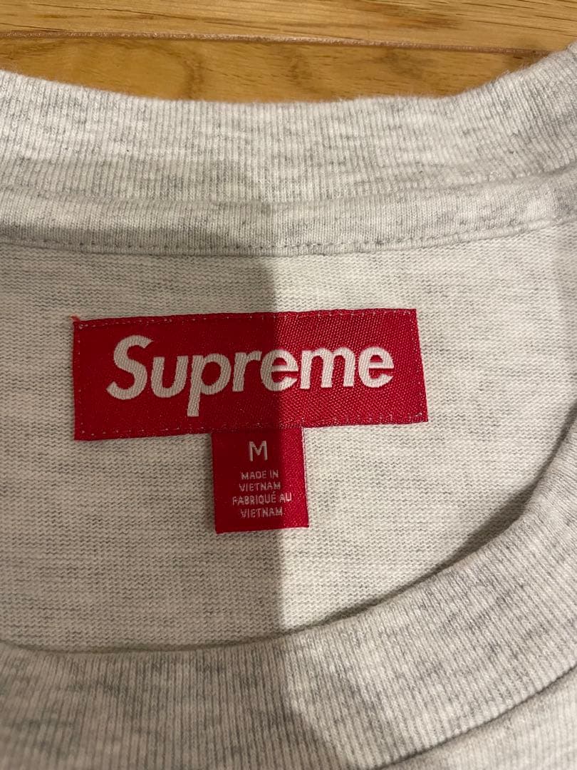 25ss Supreme S/S pocket tee ポケット Tシャツ M