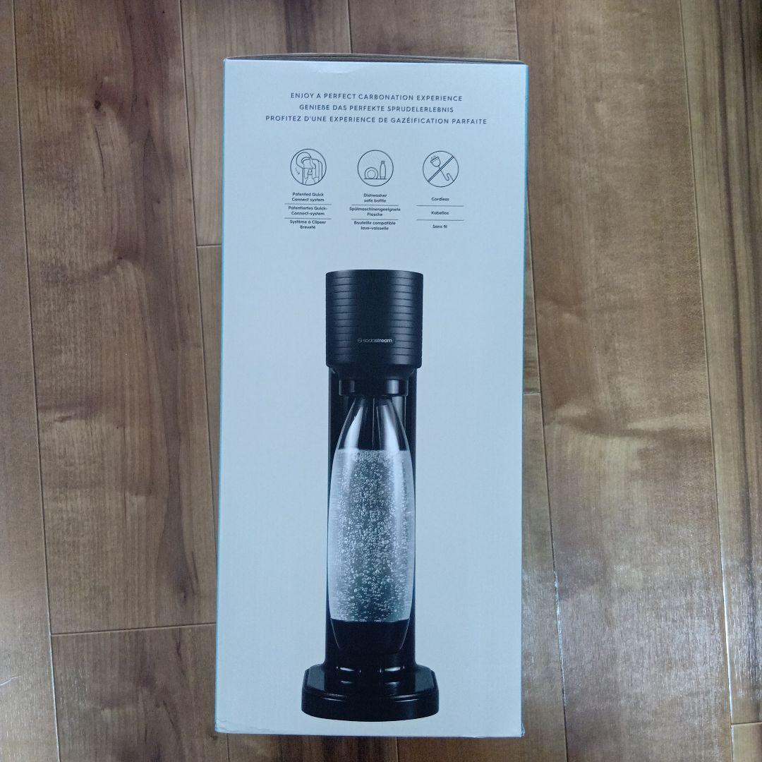 ヒ*デ様 【新品未使用】SodaStream GAIA 炭酸水メーカー ブラック