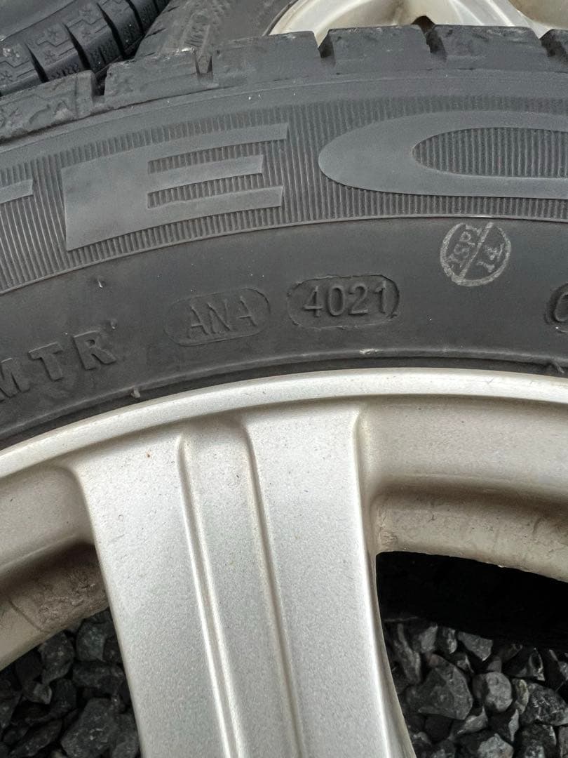 スタッドレス ホイールセット14インチ 155/65R14 4本セット即配送可