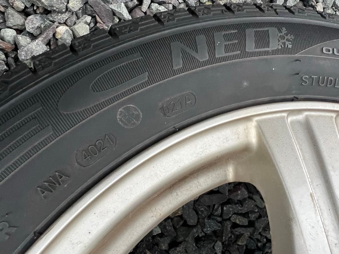 スタッドレス ホイールセット14インチ 155/65R14 4本セット即配送可