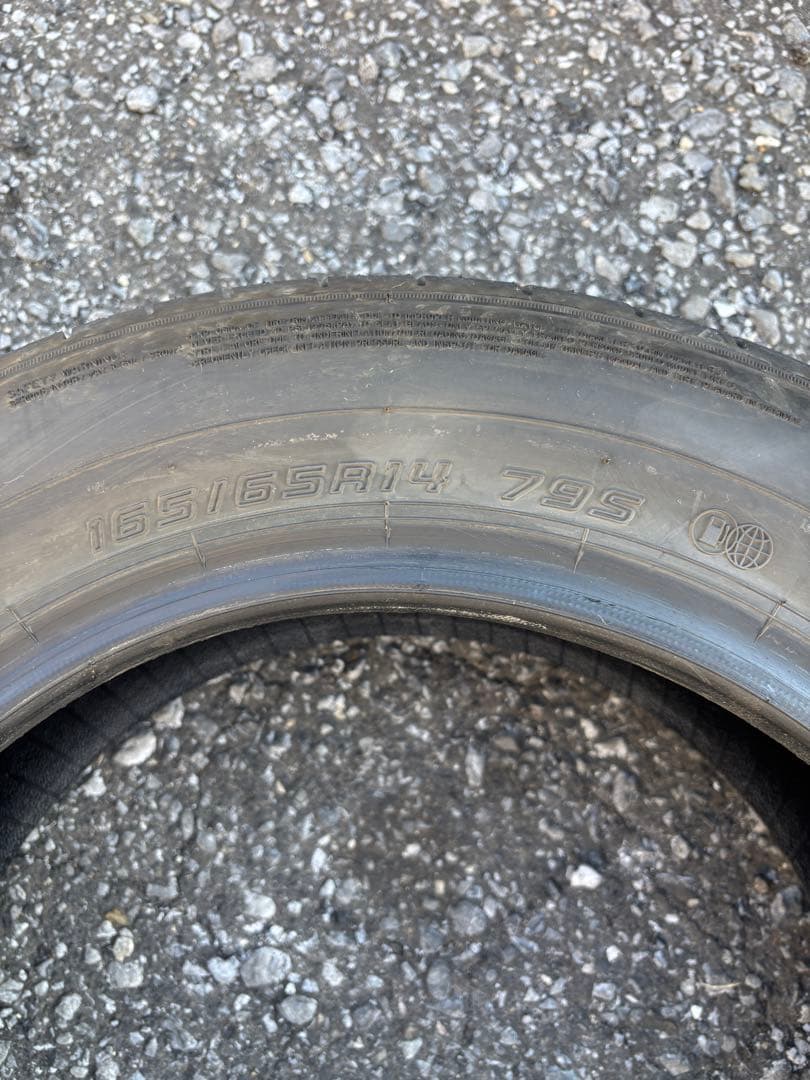 2025年製 ほぼ新品 1300km ENASAVE 165/65R14 4本