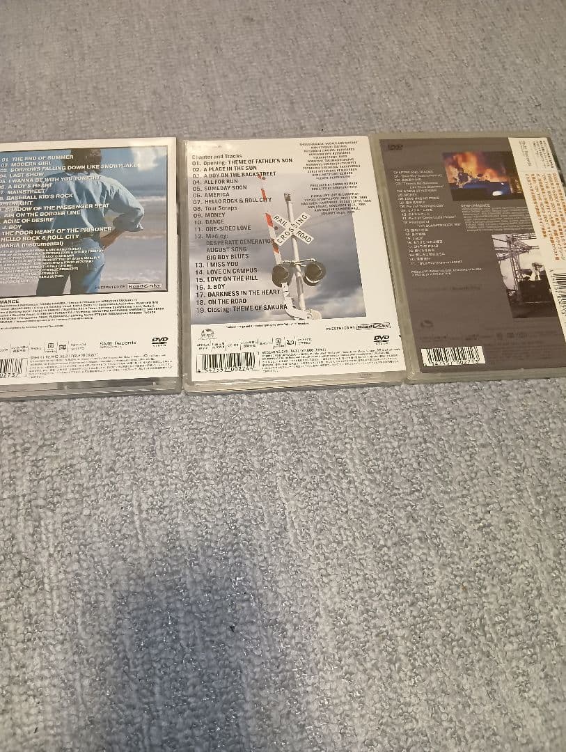 浜田省吾DVD3枚セット　中古