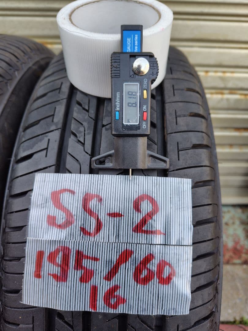 かっちゃん、 セイバーリング 195/60R16 2023年製