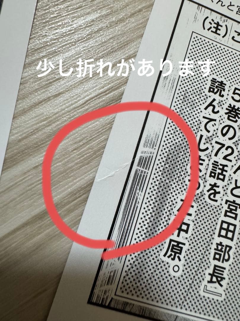 中原くんと宮田部長 1〜6巻 小冊子 リーフレット ペーパー 特典付き