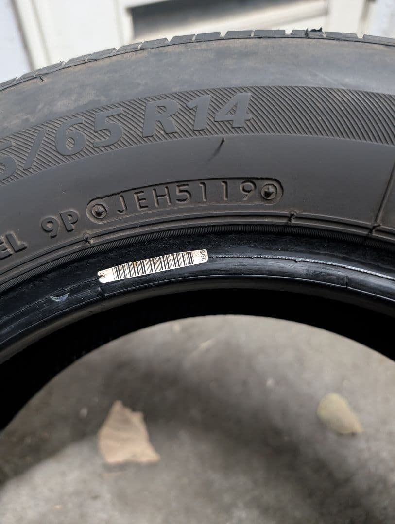 【19年製】175/65R14夏タイヤ4本セット