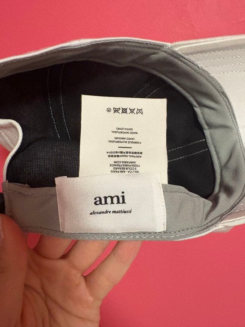 ami paris ホワイトキャップ
