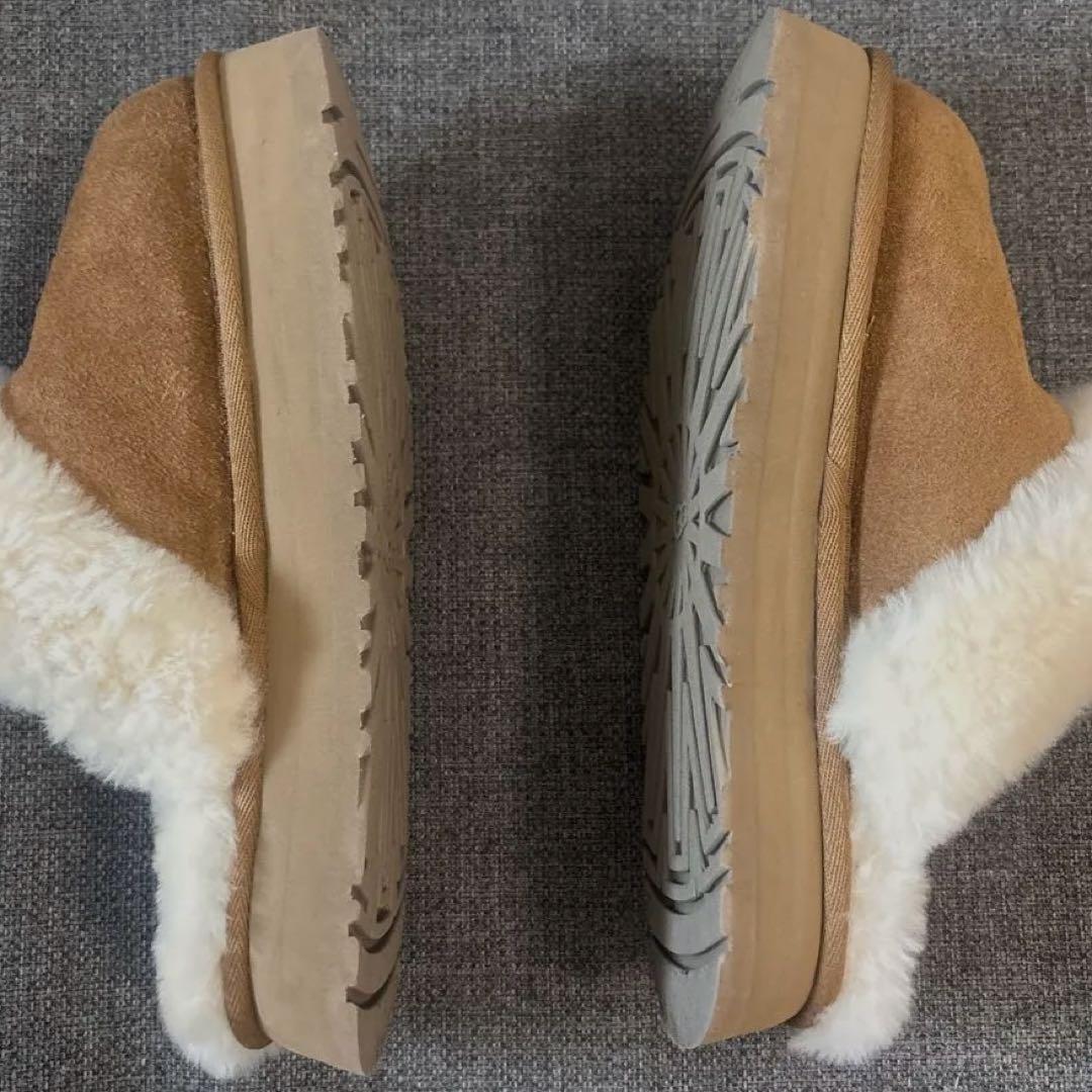 UGG ブラウン スエード スリッパ