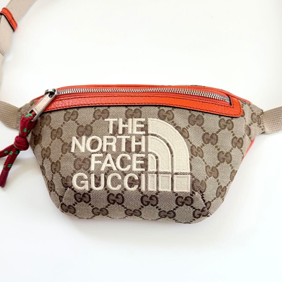 【美品】GUCCI×THE NORTH FACE グッチ×ザ ノースフェイス