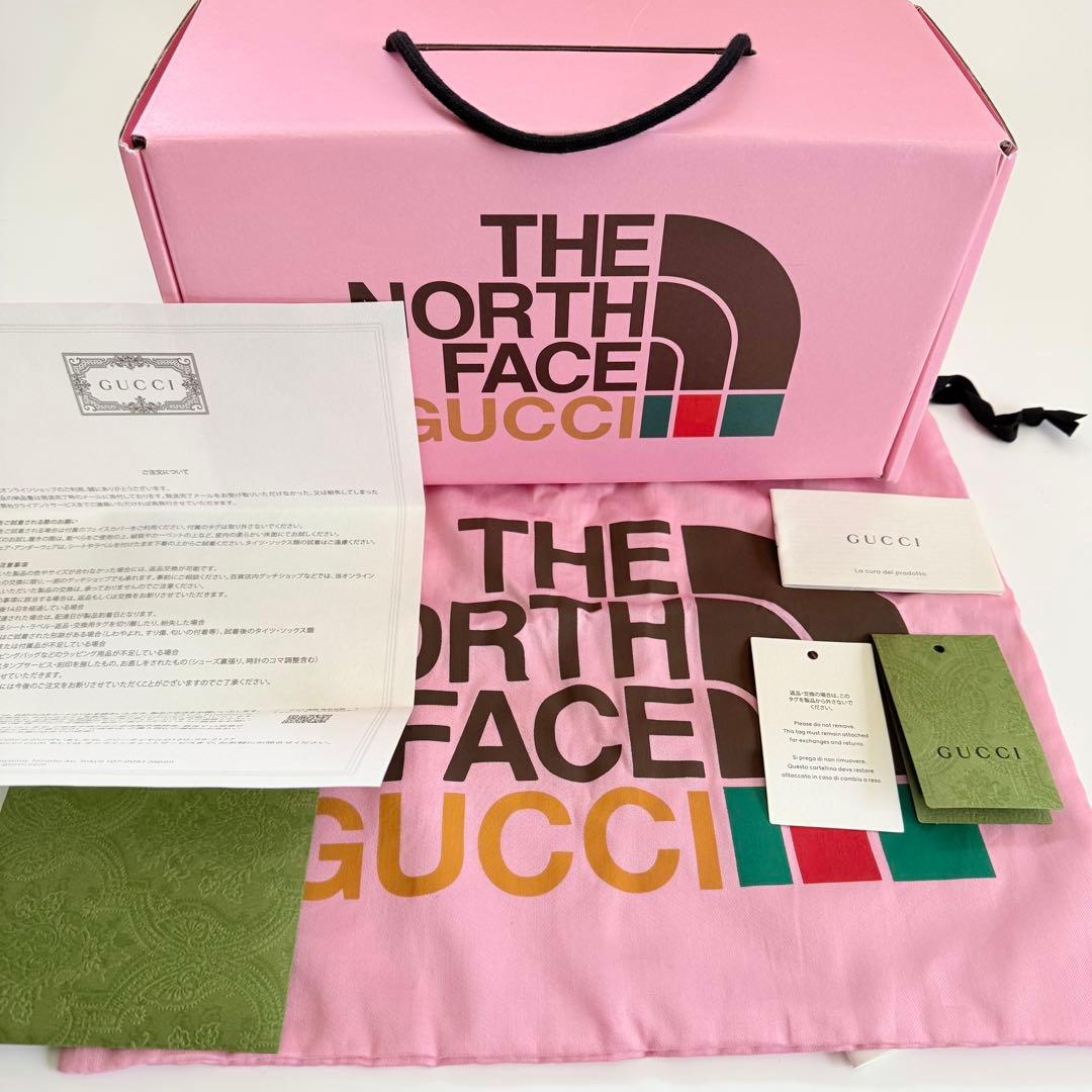 【美品】GUCCI×THE NORTH FACE グッチ×ザ ノースフェイス