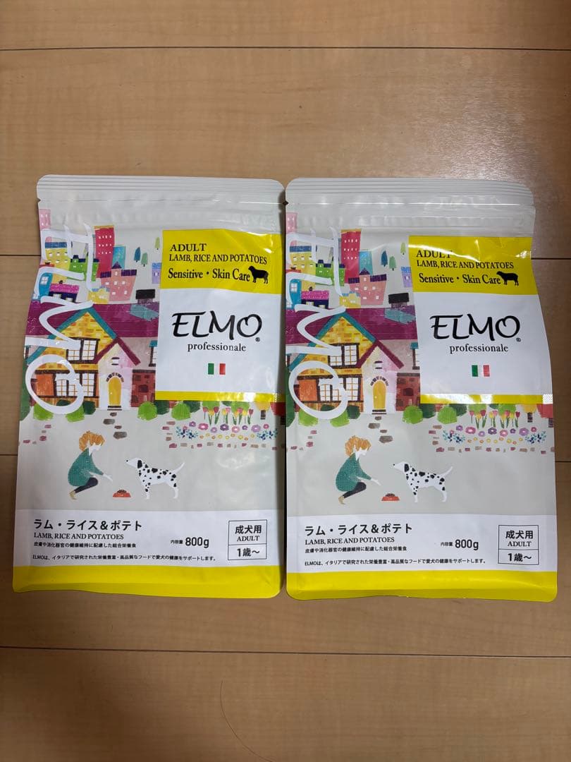 《メルアンさん専用》ELMO/（ラム ライス&ポテト）ドックフード800g×6袋