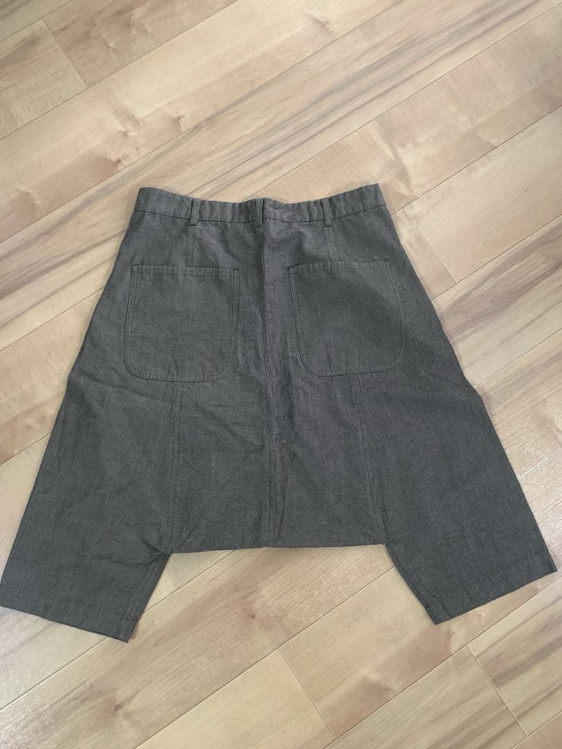 COMME des GARÇONS グレー サルエルパンツ