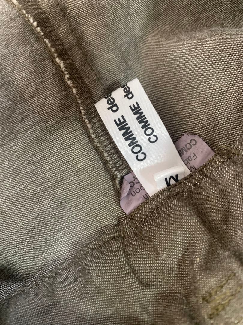 COMME des GARÇONS グレー サルエルパンツ