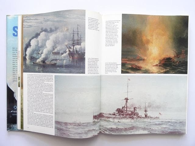 洋書◆船の写真集 ドイツ語 本 軍艦 戦艦 空母 タンカー フェリー 客船 など
