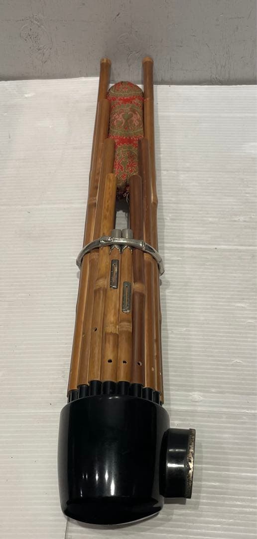 笙　楽器　和楽器　伝統楽器　コレクション　趣味　竹　希少　工芸品　骨董品