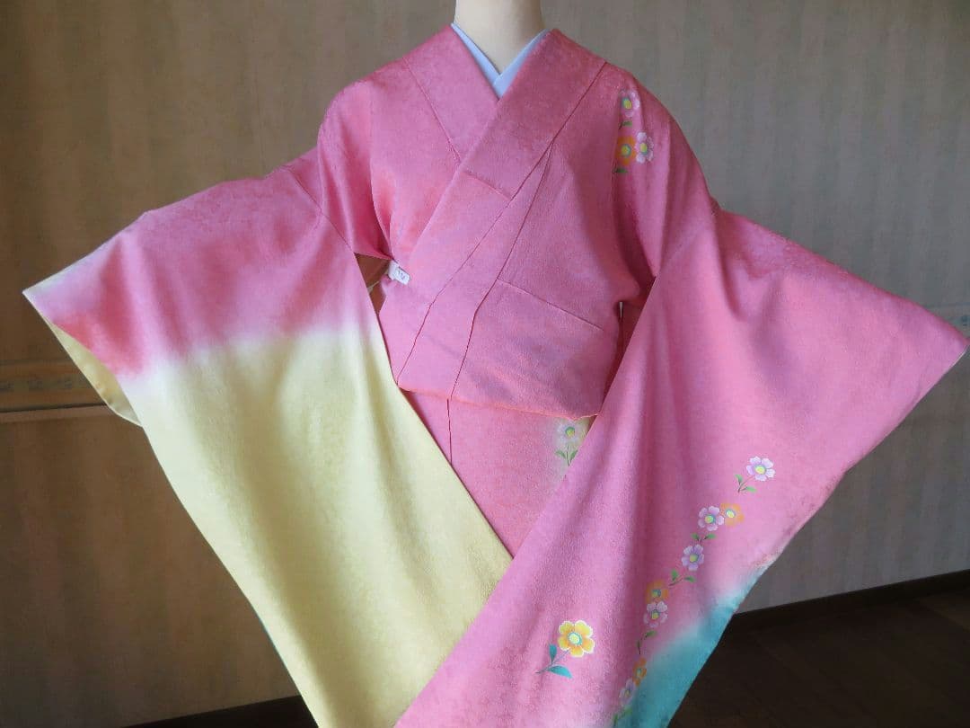 はなちゃん　5199・5198 振袖単品 2点おまとめクレージュ 同柄揃