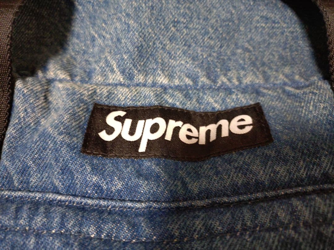 SUPREME Denim Duffle Bag デニム ボストンバッグ