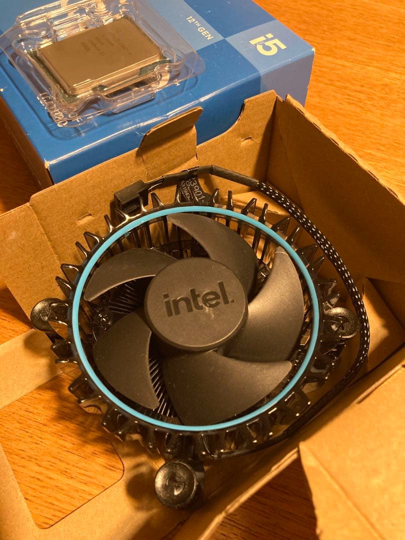 Intel Core i5-12400F CPU LGA1700 純正クーラー付