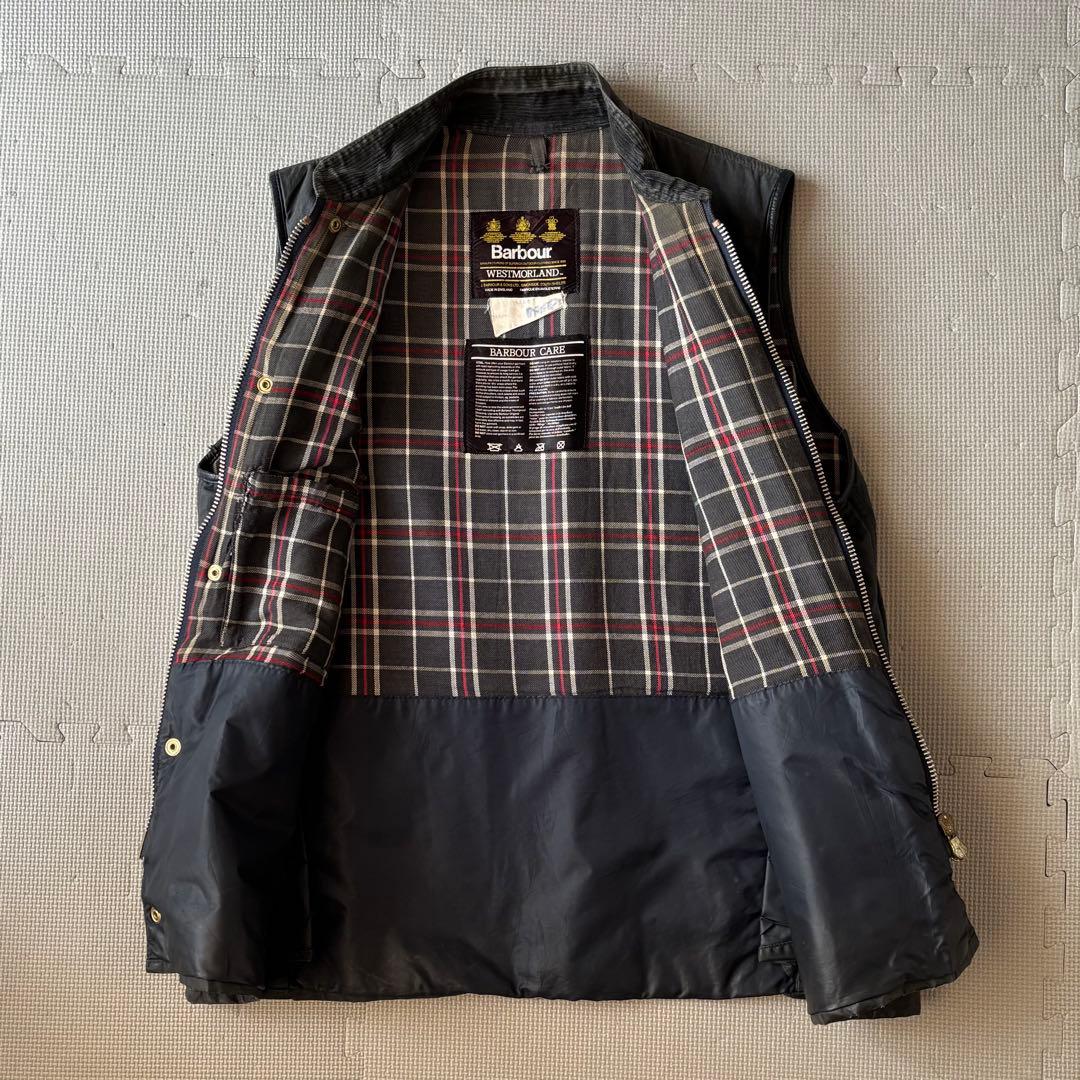 Barbour バブアー オイルドベスト L ウエストモーランド