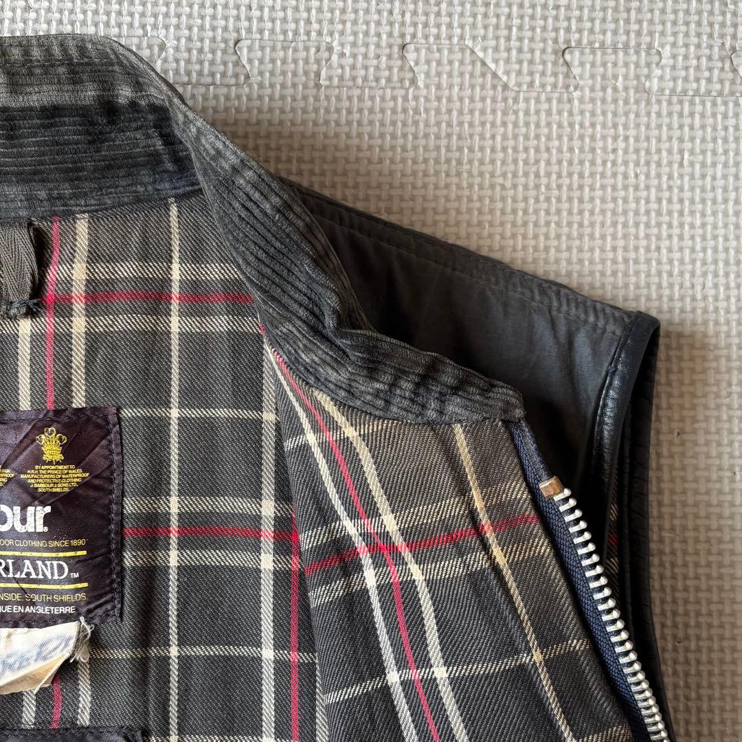 Barbour バブアー オイルドベスト L ウエストモーランド