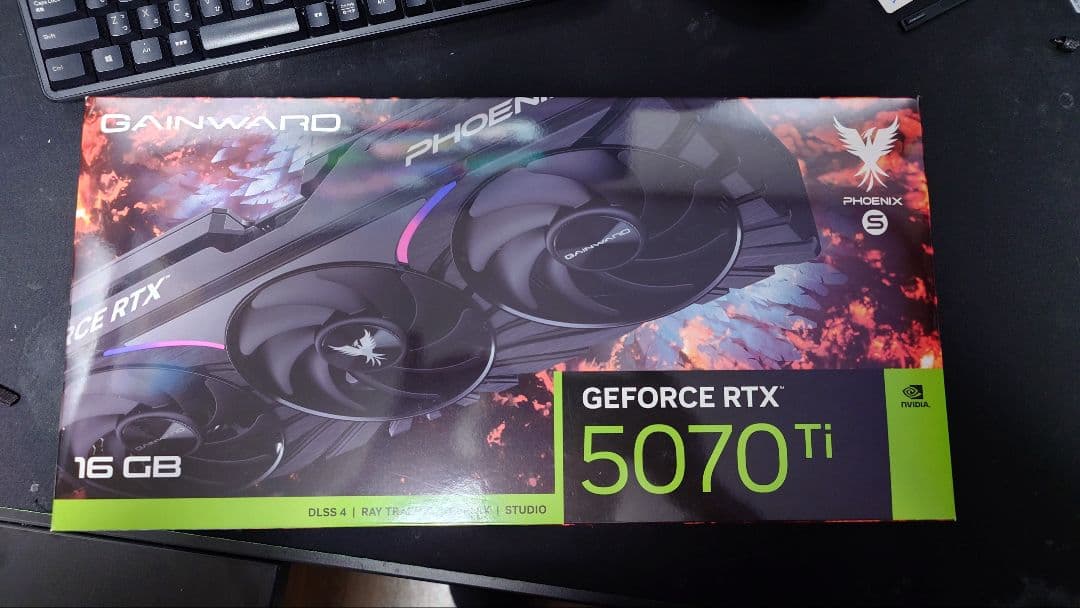 グラフィックボード・グラボ・ビデオカード RTX 5070 Ti PHOENIX 16GB