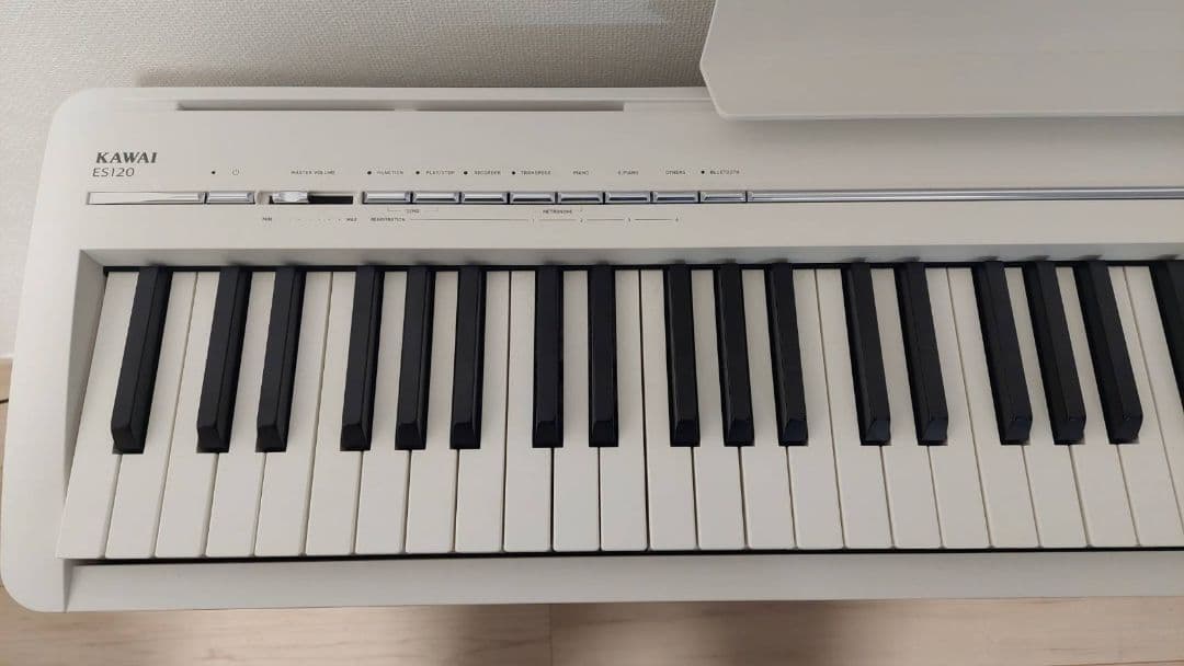 KAWAI ES-120 ホワイトデジタルピアノ