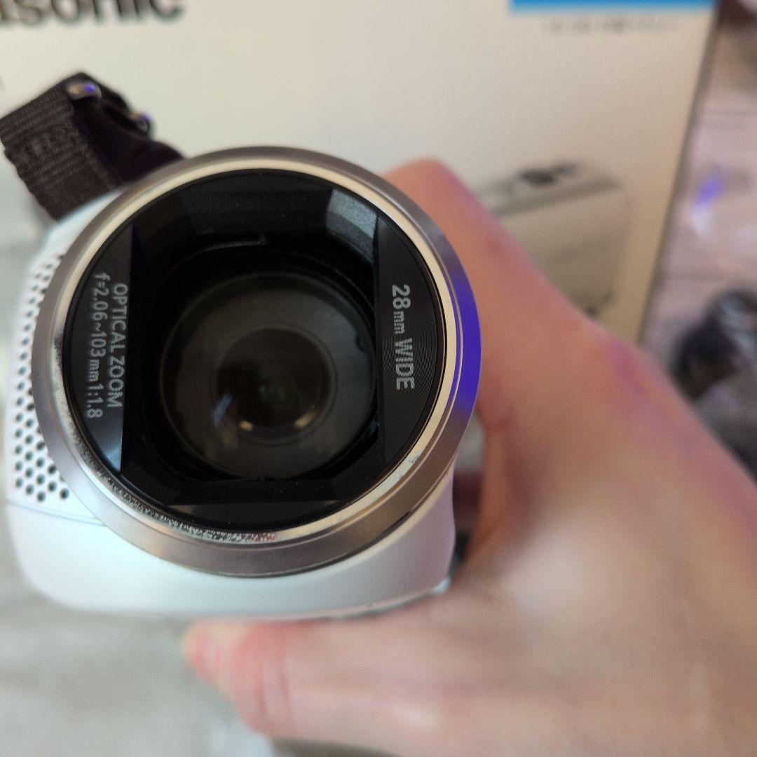Panasonic HC-V360M ホワイト ビデオカメラ　パナソニック