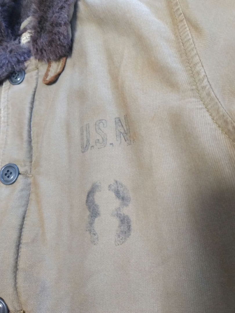【美品】デニム＆ダンガリー　DENIM DUNGAREE N1ジャケット 160