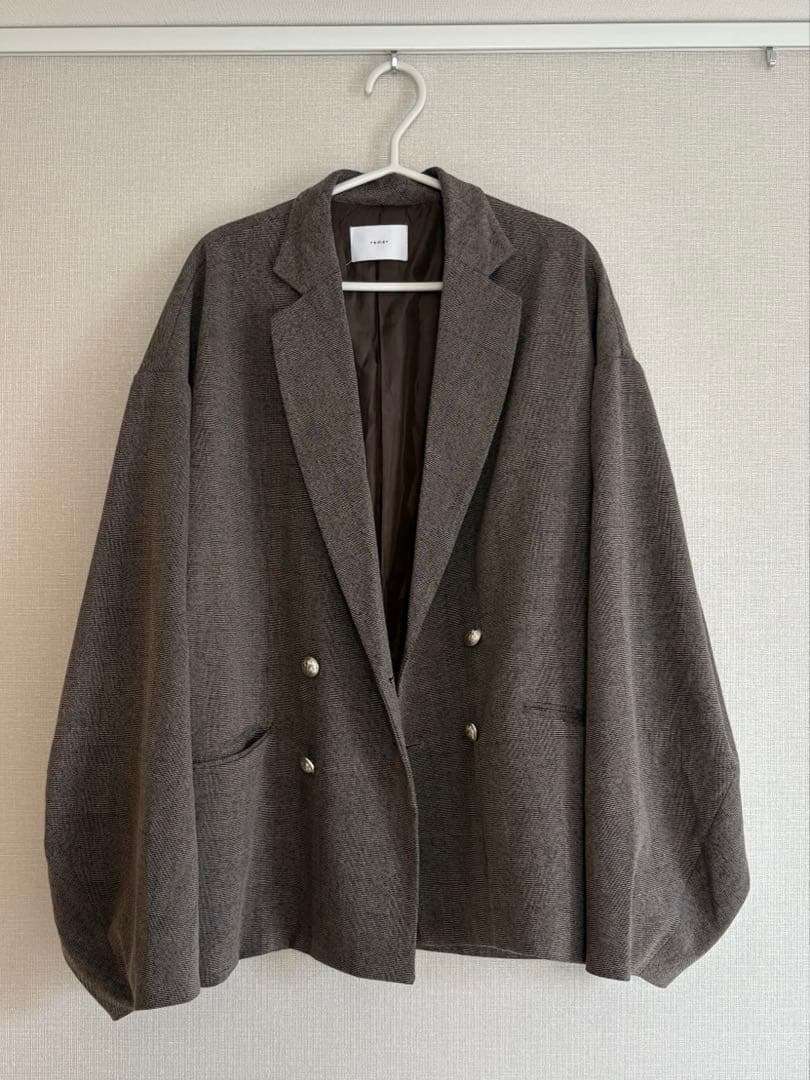 remer セットアップ ルーズベーシックジャケット パンツ Mサイズ ブラウン