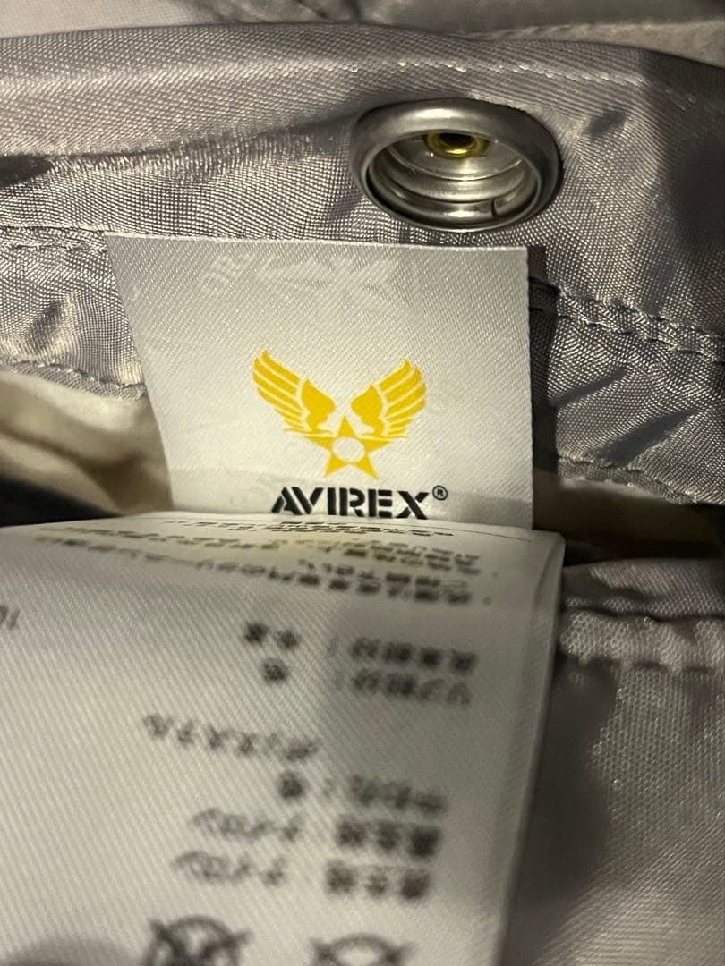 AVIREX7522 MA-1 GREY Mサイズ