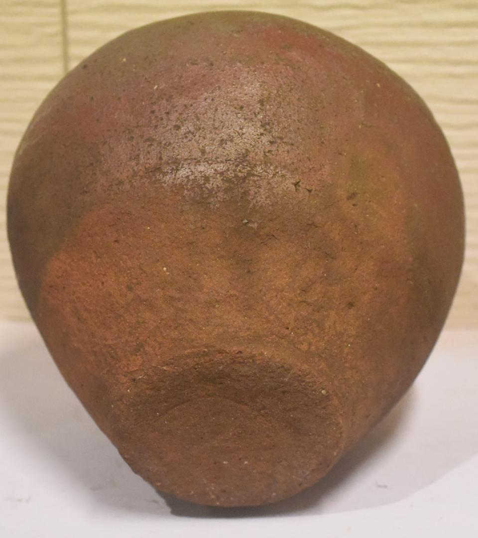 古常滑焼壺◆花生け◆灰釉◆37ｃｍ◆18-07-19-15