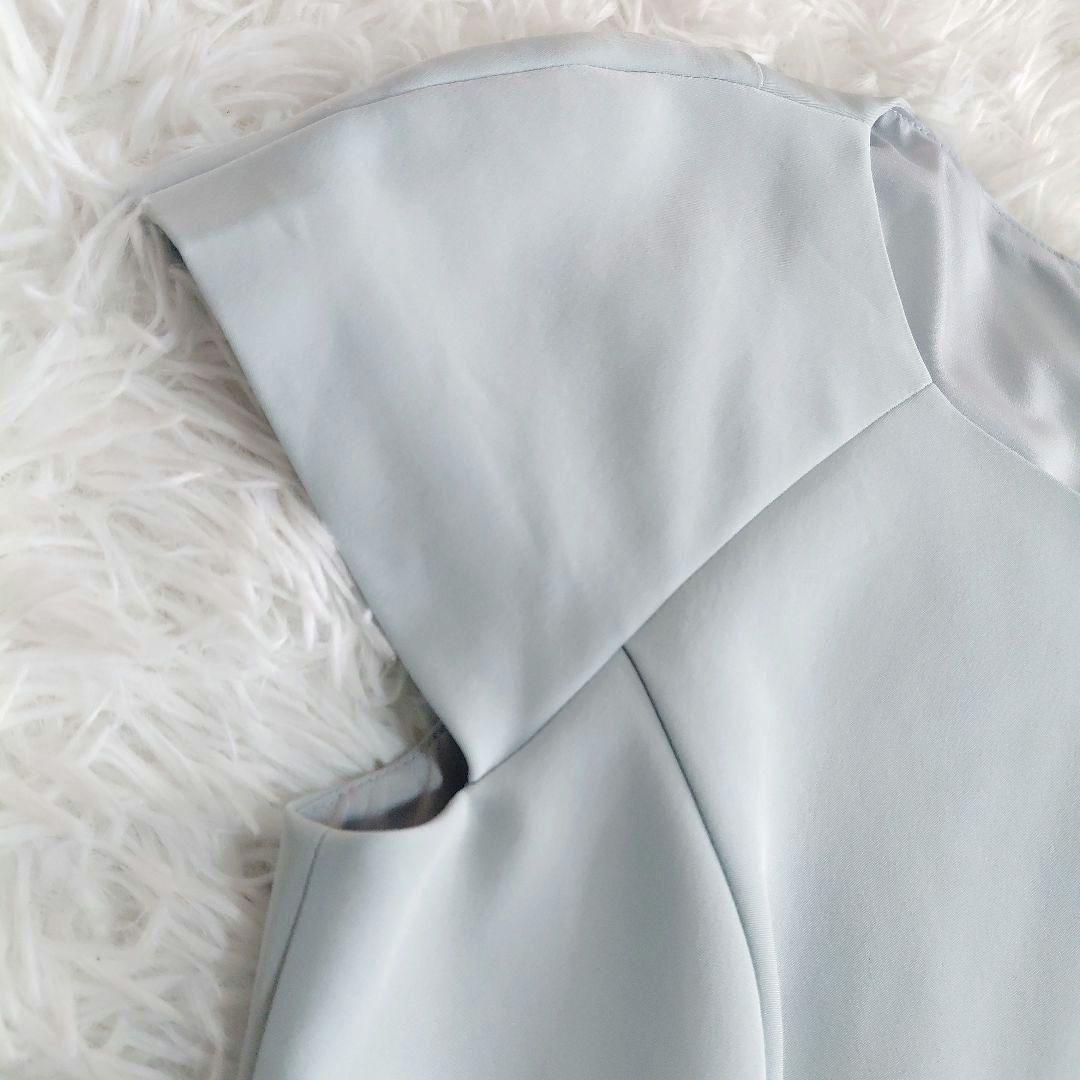 極美品✨フォクシー LADY CHIC 光沢 ワンピース ドレス ストレッチ38