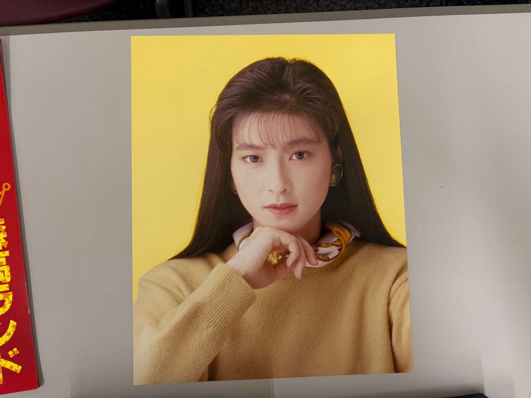 直筆サイン 森高千里 森高ランド・ツアー1990.3.3 at NHKホール