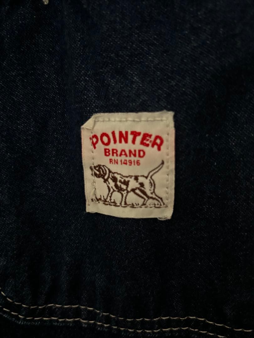 90s POINTER ポインター カバーオール デニム ヴィンテージ 42