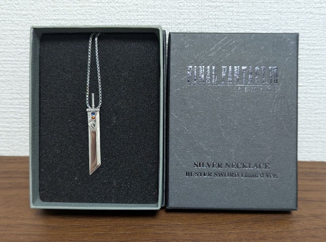 【FF7】豪華シルバーアクセサリー4点セット