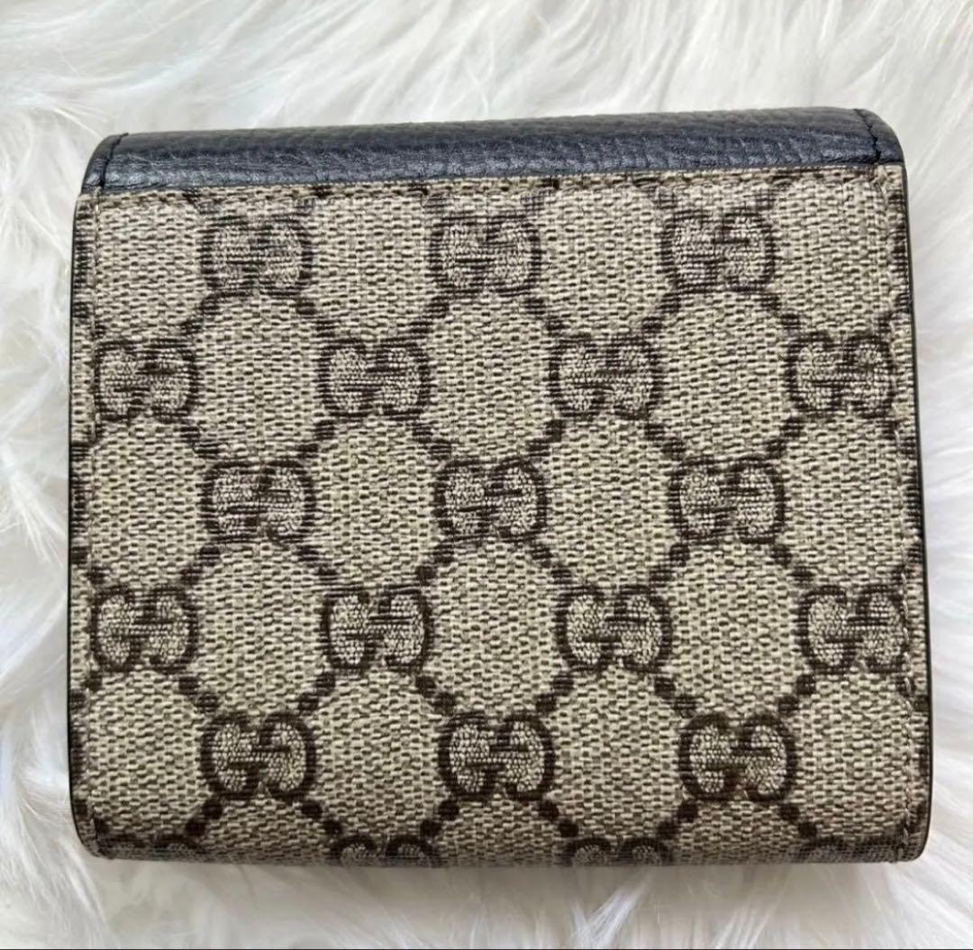 GUCCI 二つ折り財布 GGマーモントミディアム ウォレット