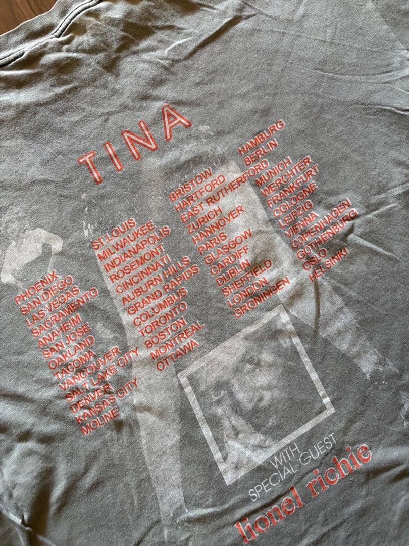 雰囲気系　TINA TURNER Vintage Tee ヴィンテージTシャツ