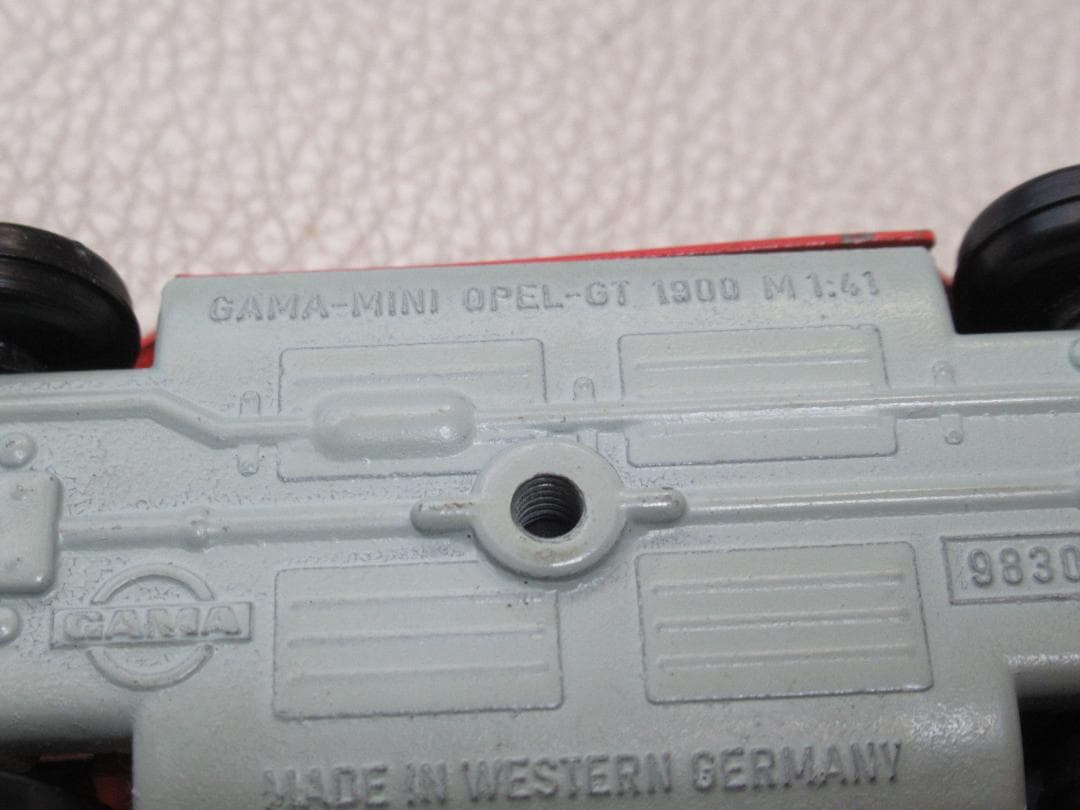 ◆美品 希少 1960年代 西ドイツ製◆ガマ オペルG 1900 #9830