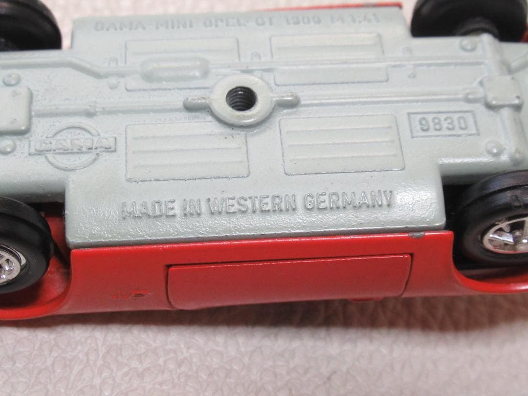 ◆美品 希少 1960年代 西ドイツ製◆ガマ オペルG 1900 #9830