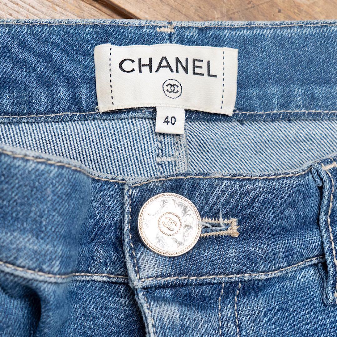 CHANEL CC ジーンズ 40 美品