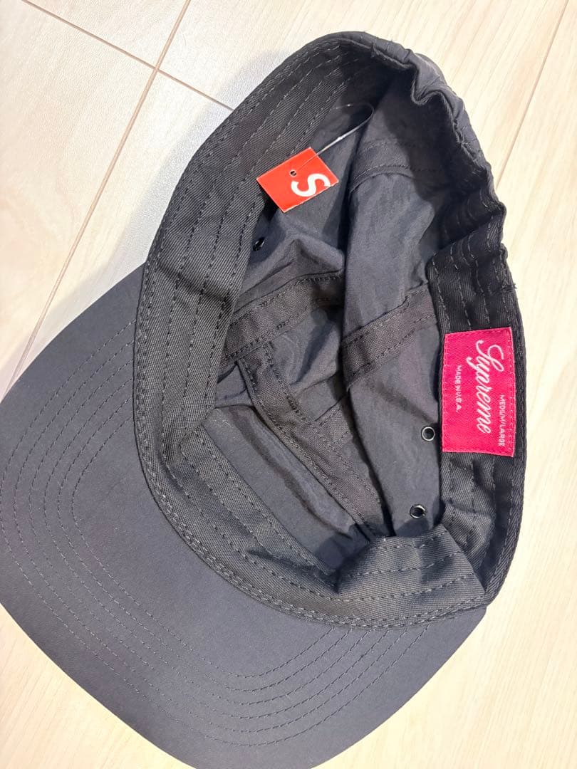 Supreme ブラック キャンプキャップ 新品未使用