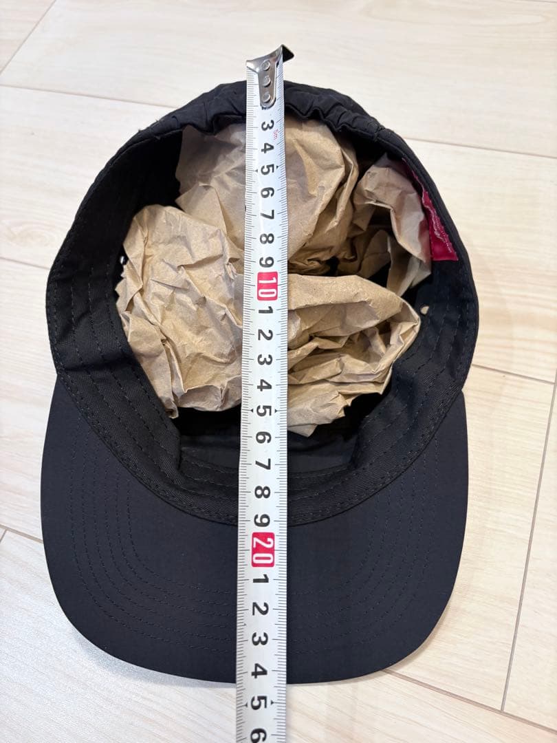 Supreme ブラック キャンプキャップ 新品未使用