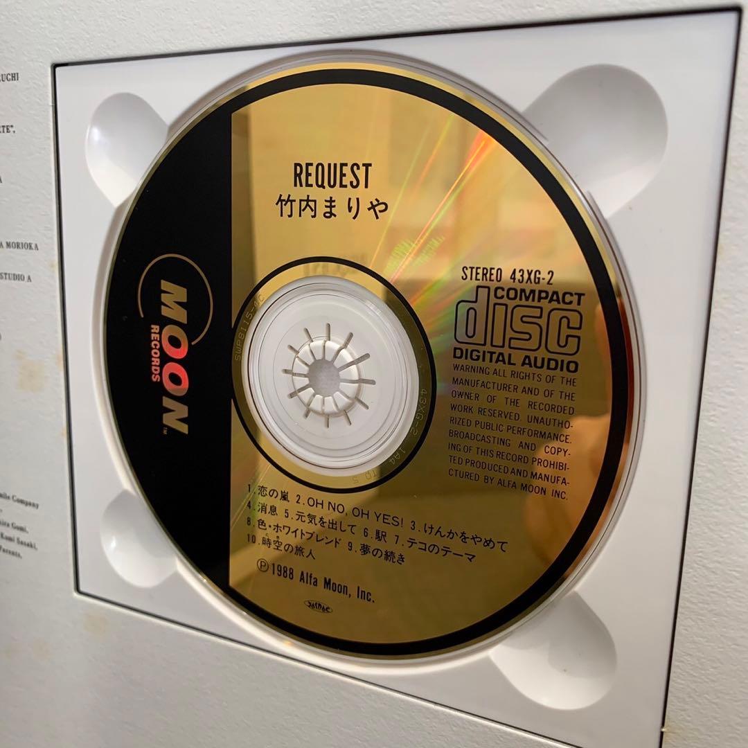 希少動作OK CD 竹内まりや REQUEST 24K GOLD CD 完全限定