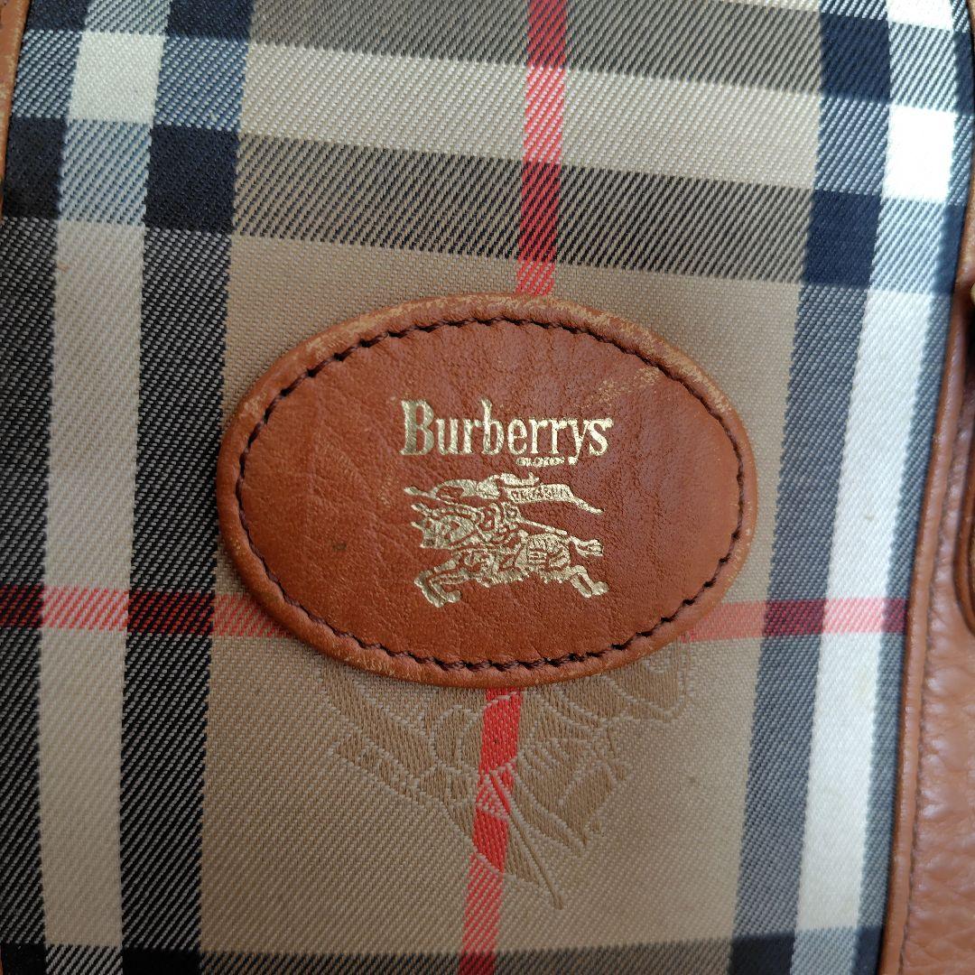 【BURBERRY】ボストンバッグ＆シューズ入れ ゴルフ用