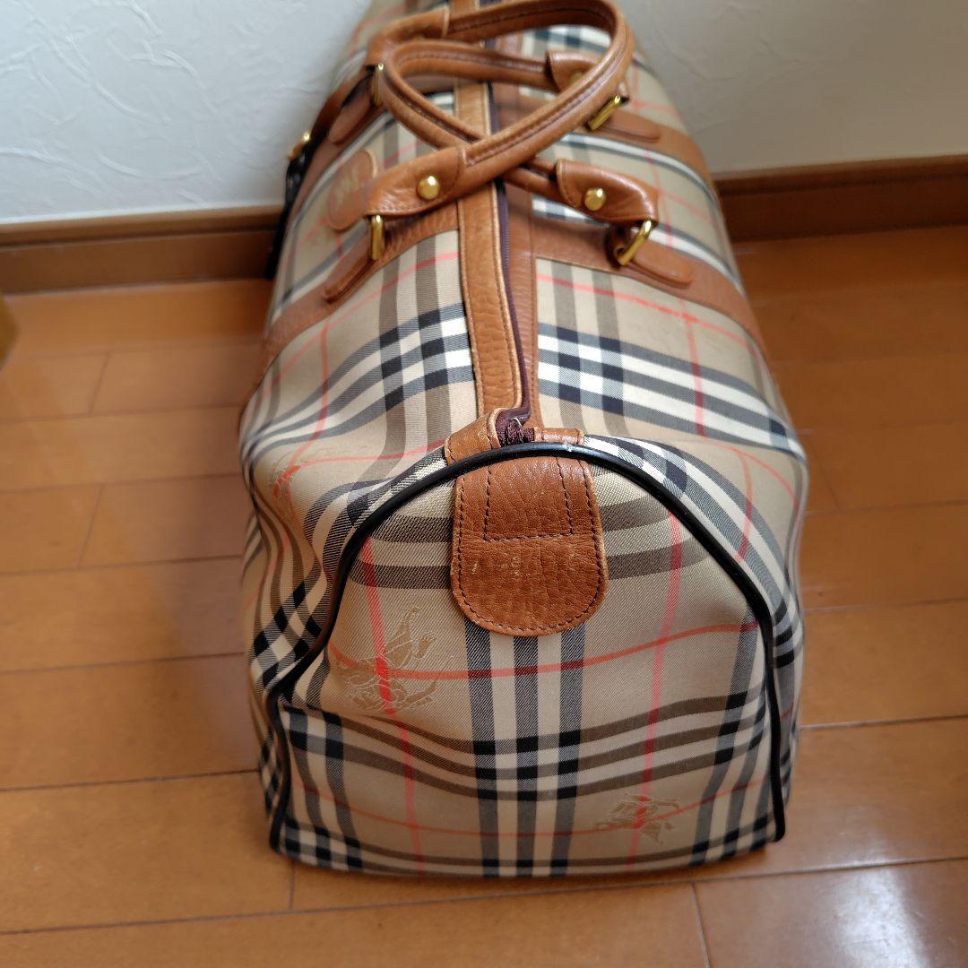 【BURBERRY】ボストンバッグ＆シューズ入れ ゴルフ用