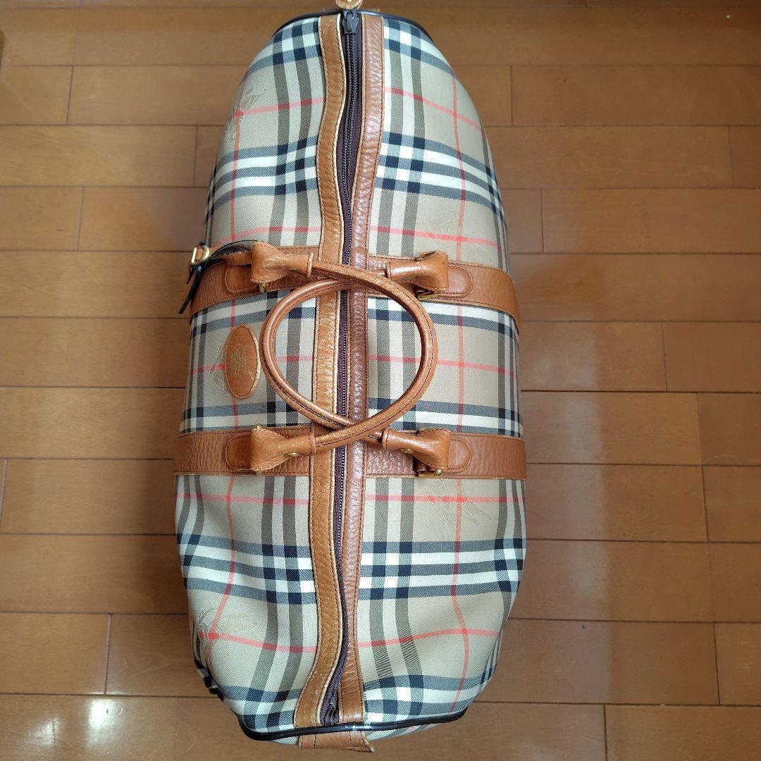 【BURBERRY】ボストンバッグ＆シューズ入れ ゴルフ用