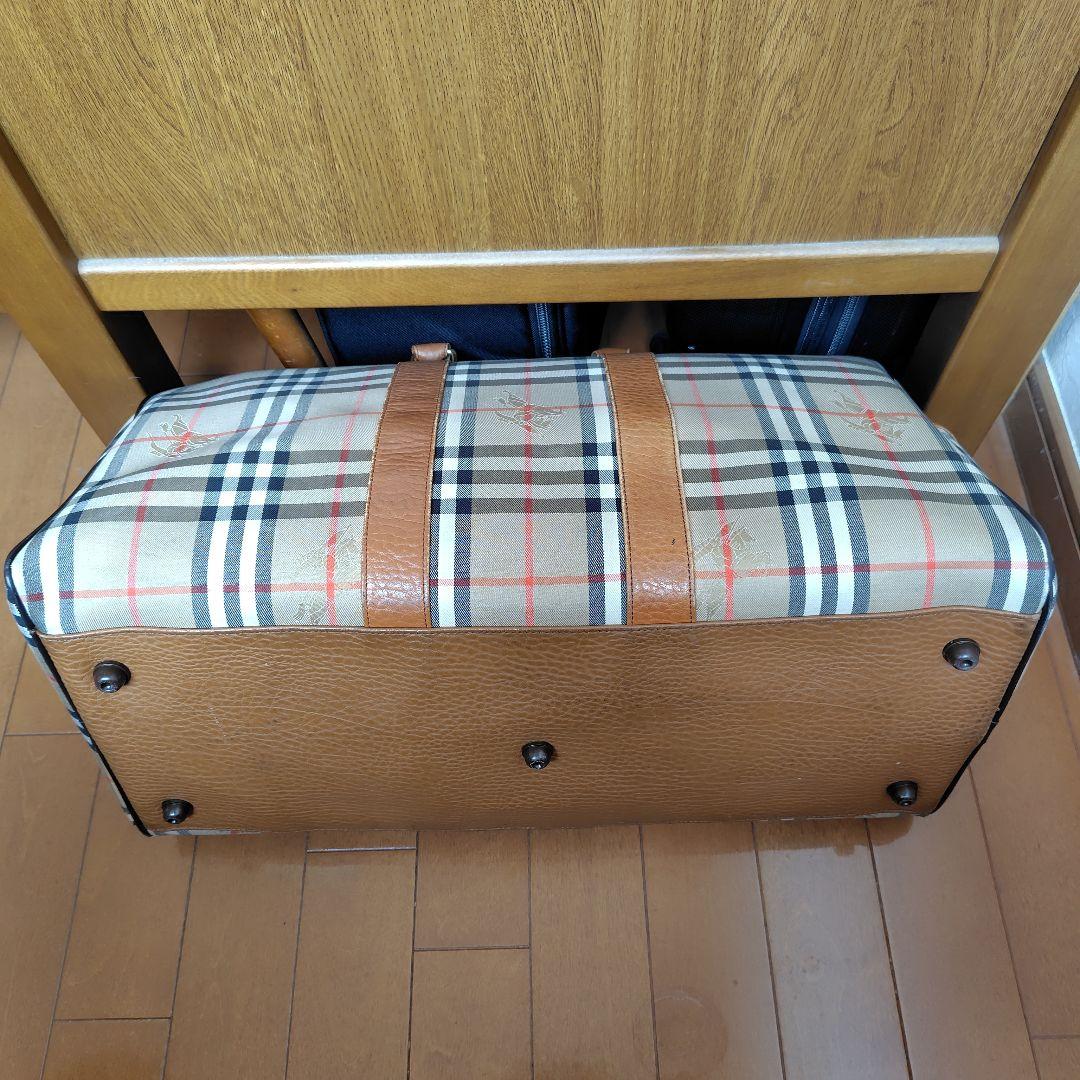 【BURBERRY】ボストンバッグ＆シューズ入れ ゴルフ用